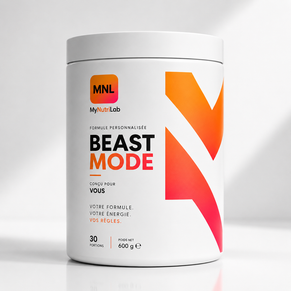 Pre-Workout MyNutriLab — Personnalisable au mg près