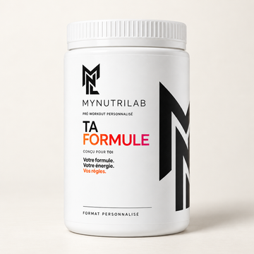 Pre-Workout MyNutriLab — Personnalisable au mg près